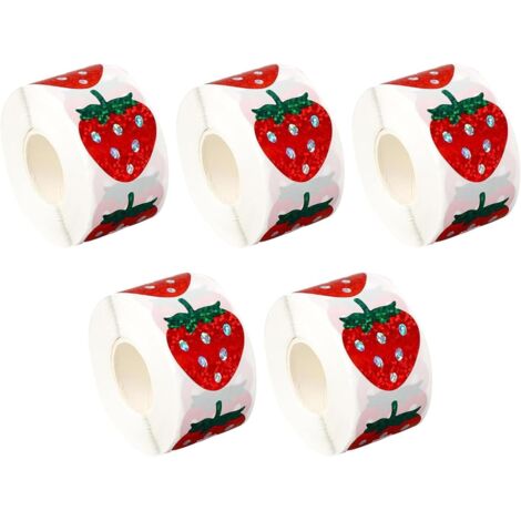 ces tiquettes Autocollantes Fraise Autocollants De Fermeture (1/5)