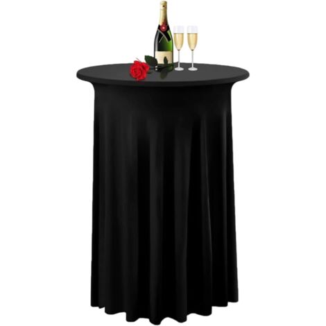 de table de cocktail nappe ronde en lasthanne accessoire de (1/5)