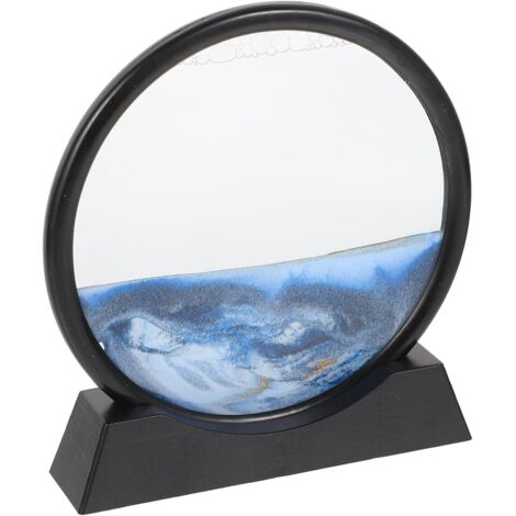 de Sable Kinetique Mobile Sablier D coratif Bleu avec (1/5)
