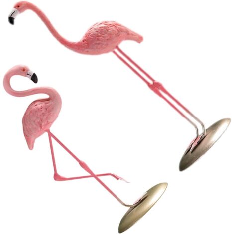 D coratives Flamants Roses Int rieures 2 Pi ces R sine Rose (1/5)