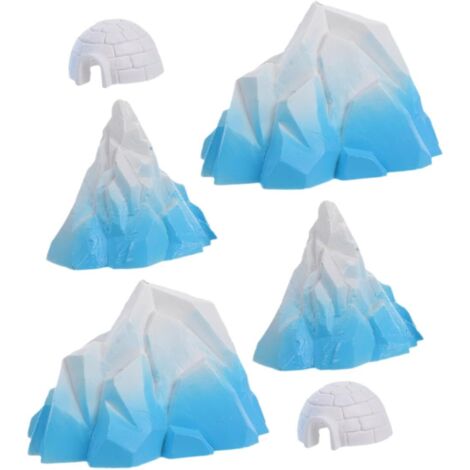 le D iceberg Miniature en Mousse et PVC Cabanes de Glace R