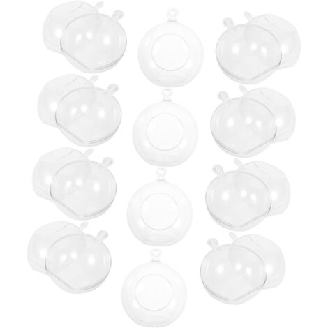 Pi ces Boules de No l Transparentes Acrylique D corations (1/5)