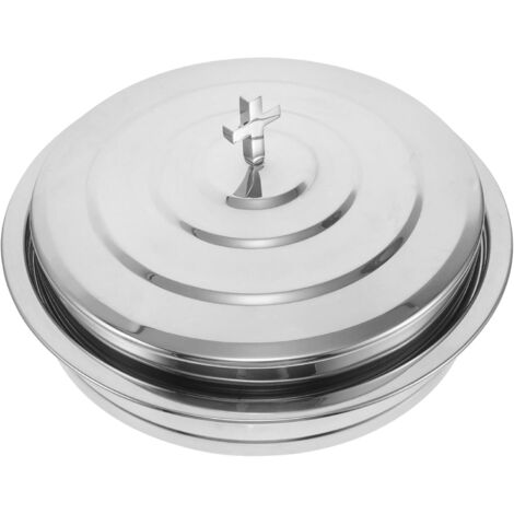 de Communion en Acier Inoxydable 304 Grand Format Empilable (1/5)