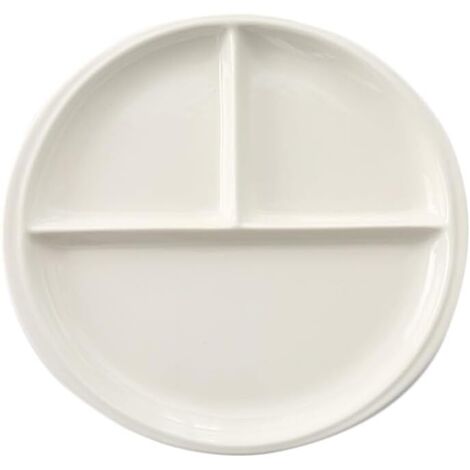Compartiments Assiette Di t tique avec 3 Compartiments En C (1/5)