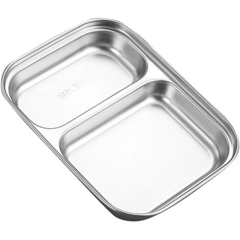 Sauce Acier Inoxydable Divis e Compartiments Plateau Multi (1/5)