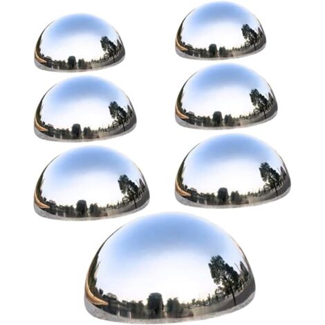 pi ces Boules de Jardin Miroir Acier Inoxydable Sph res R fl (1/5)