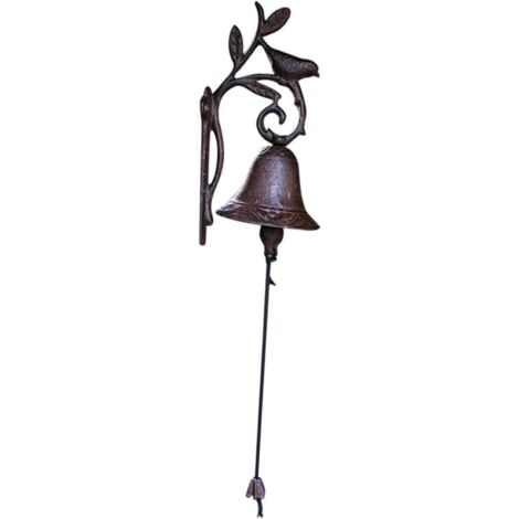 de Porte Murale Vintage Fer Forg avec Oiseaux D coratifs (1/5)