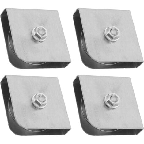 en Acier Inoxydable pour M t de Drapeau 204 Lot de 4 Pi ces (1/5)