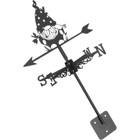 Fer Indicateur De Vent pour Jardin Ext rieur Girouette D (1/5)