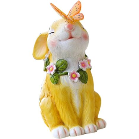 de Lapin Solaire R sine D coration Lumineuse Ext rieure pour (1/5)