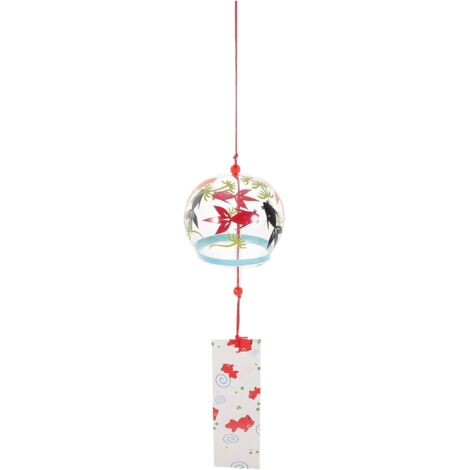 olien Verre De Style Japonais Clochette De Vent avec (1/5)