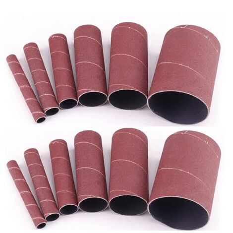 Lot de 12 manchons de pon age pour ponceuse oscillante 11 4 (1/5)