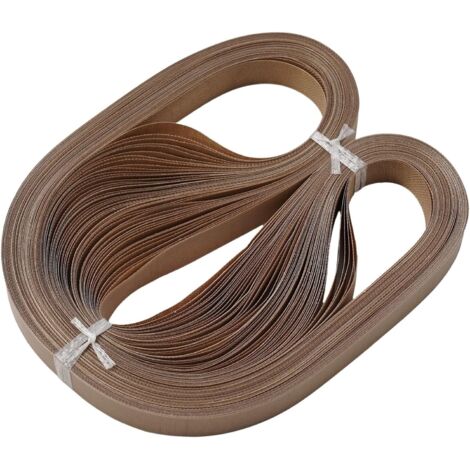 Lot de 50 bandes transporteuses de rechange pour machine (1/5)