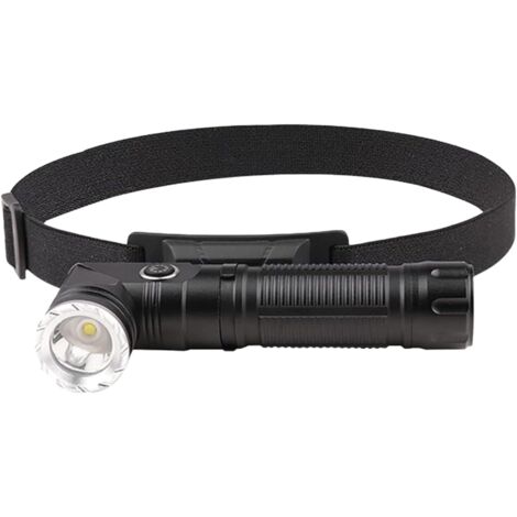 frontale LED lampe de poche des phares 2 en 1 Lumi re USB