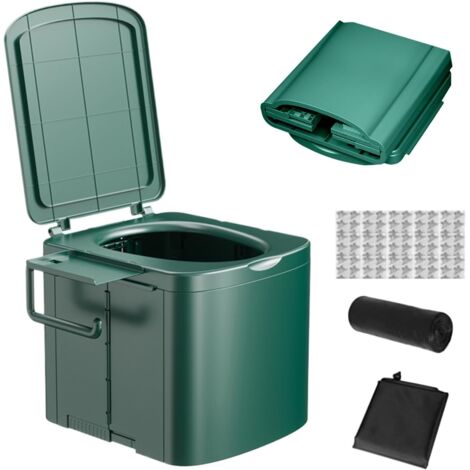 Portable Camping WC Portable Pliable avec Poign e (1/5)