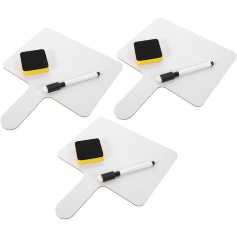 De 3 Tableau Blanc Portable Double Face Mini Tableau Effa (1/5)