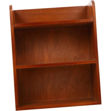 re de Bureau Bois Massif Multi usage Support de Rangement (1/5)