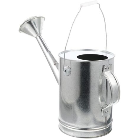 Fer Galvanis Grand Pot Arrosage Vintage pour Plantes Int (1/5)