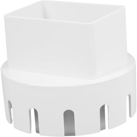 De Descente De Goutti re Tuyau Plastique Blanc 2x3 Pouces (1/5)