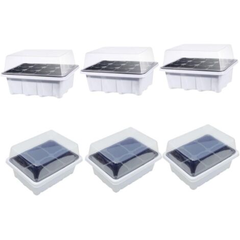 pi ces Lot Plateaux Germination Plastique Bac Semis pour (1/5)