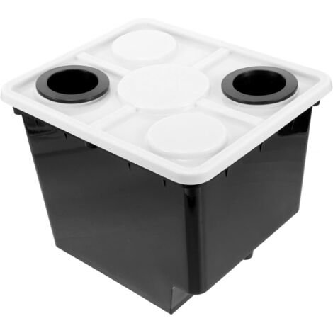 de Culture sans Terre Plastique Noir Panier Durable pour (1/5)