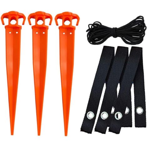 Ancrage pour Jeunes Plants de Jardin Tuteurs avec Sangles de (1/5)