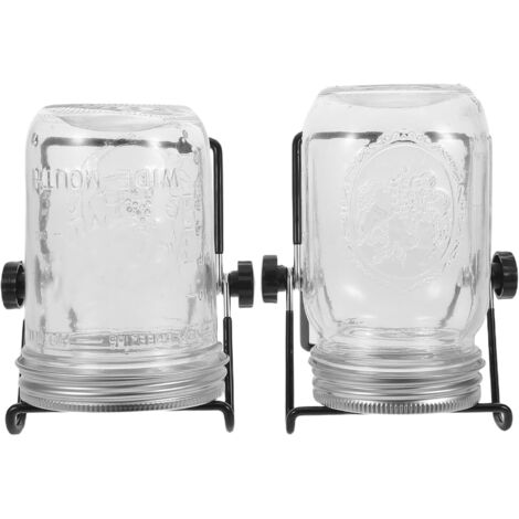 De 2 Germoirs en Acier Inoxydable Transparent pour Pots De (1/5)