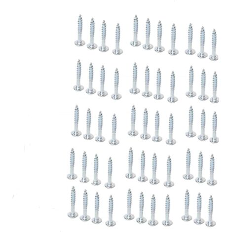 Lot de 100 vis de poche trou coud 63 mm Tournevis Phillips (1/5)