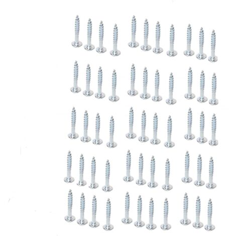 Lot de 100 vis trou coud 32 mm tournevis cruciforme auto (1/5)