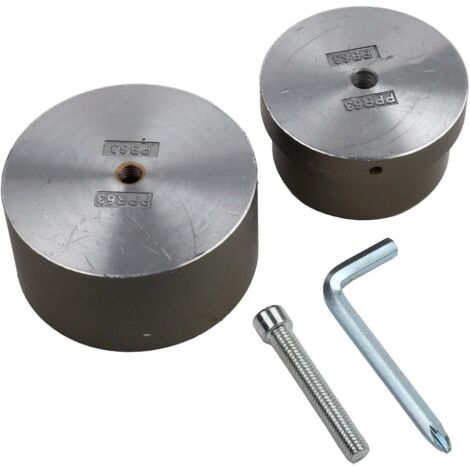 te de soudage thermofusible pour PPR et PEHD pour tubes avec (1/5)