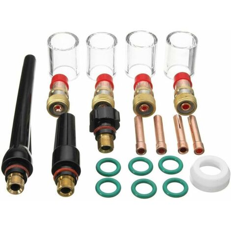 de 23 lentilles de gaz de soudage TIG mandrins de lentille (1/5)