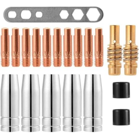 Lot de 20 accessoires de soudage consommables pour machines (1/5)