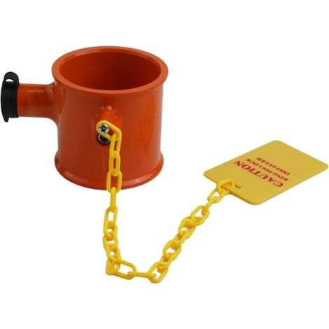 King Verrou goupille antivol cylindre orange pour remorque (1/5)