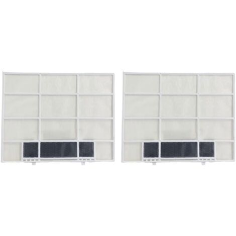 de 2 filtres poussi re pour climatiseur cran de protection (1/5)