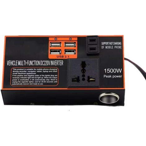 1500W DC 110V 220V Convient pour les ordinateurs portables (1/5)