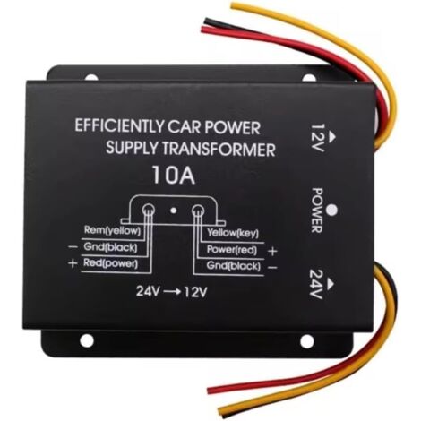 de tension 24 V vers 12 V pour voitures et camions onduleur (1/5)