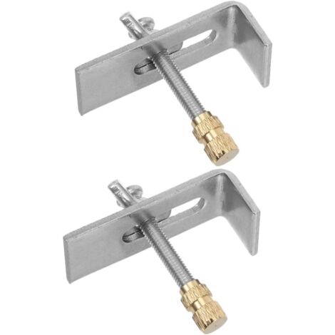 et clips m talliques 2 kits pour lavabo ou vier durables et (1/5)