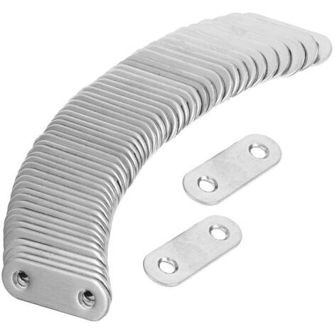 querres en acier inoxydable plaques plates droites de 16 x (1/5)