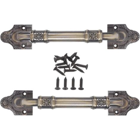 de 2 poign es de porte coulissante de style grange en m tal (1/5)