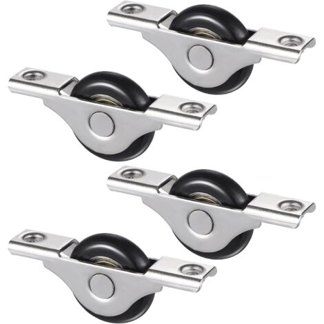 pour portes coulissantes lot de 4 en nylon et acier pour (1/5)