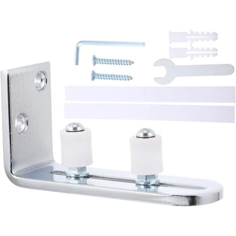 inf rieur coulissant pour porte de grange avec rouleau r (1/5)