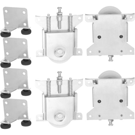 pour porte coulissante de placard 44 mm lot de 8 4 en haut 4 (1/5)