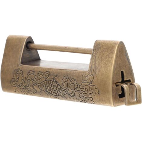 de style r tro antique cadenas chinois ancien pour bo te (1/5)