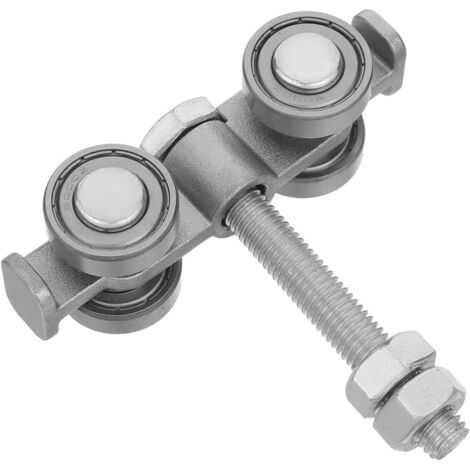 de rail robuste en acier C40 pour porte coulissante avec (1/5)