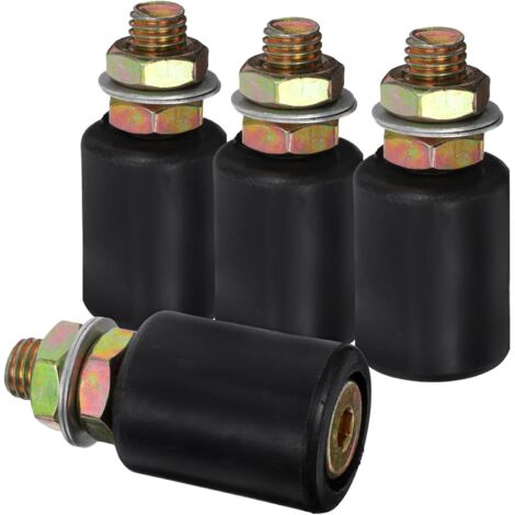 de guidage en nylon noir pour portes coulissantes 30 x 40 mm (1/5)