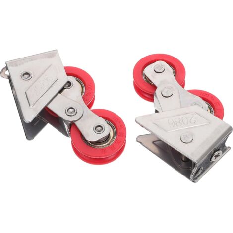 de remplacement de 2 poulies doubles en acier inoxydable (1/5)