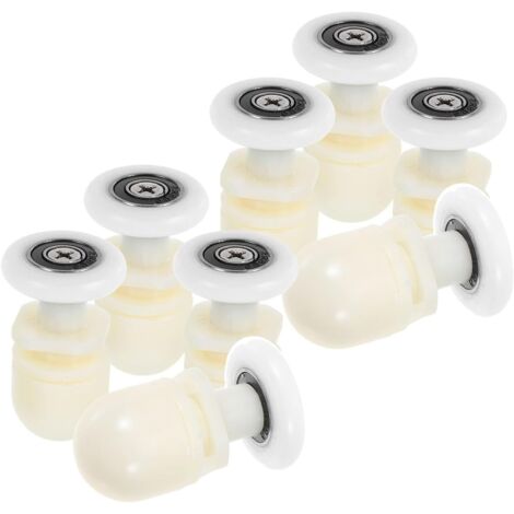 de 8 roulettes coulissantes pour porte de douche pi ces de (1/5)