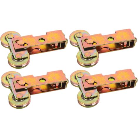 de 4 roulettes robustes pour portes coulissantes de patio en (1/5)