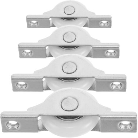 roulettes coulissantes gorge en U moyennes 308 pour portes (1/5)