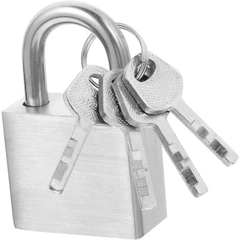 de cadenas en acier inoxydable avec cl s pour cadenas de (1/5)
